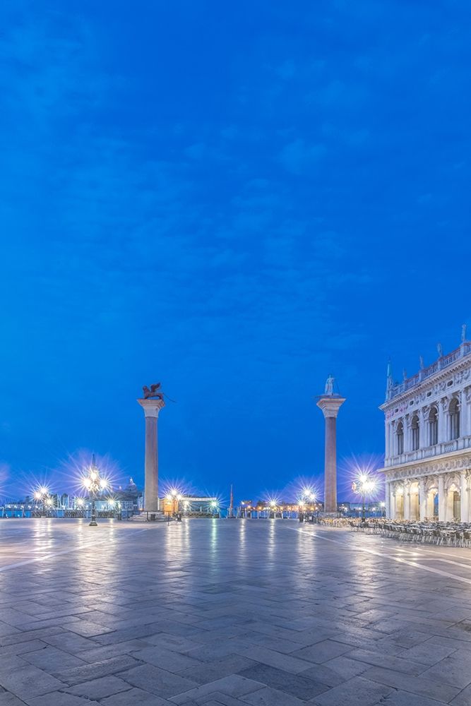 Italy-Venice San Marco Piazza at dawn